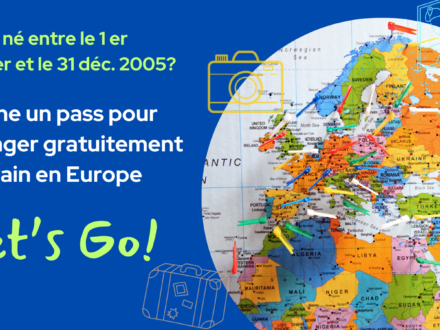 Gagner un pass pour voyager gratuitement en Europe